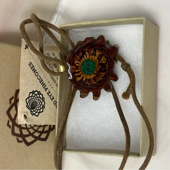 Third Eye Pinecone Necklace - Picture 10 of 12